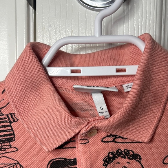 Lacoste Kids' Coral Graphic Polo Shirt - Picture 6 of 7